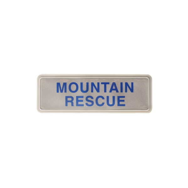 Mount Rescue Wall Sticker Mountain Rescue Label - small - Aiguille Alpine
