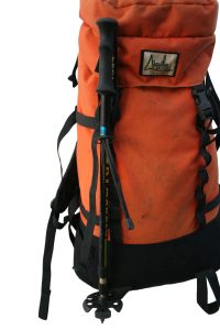 Trekking pole ice axe loops